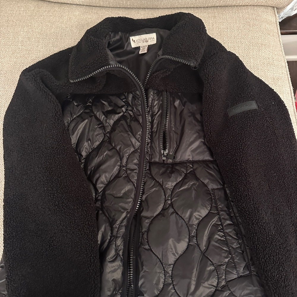 Kookaburra by Ugg Women's Black Fleece Jacket medium